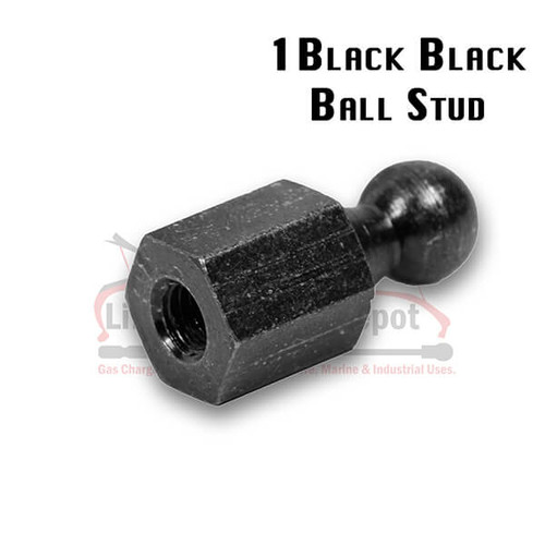 BB Ball Stud 10mm=(3/8") Hi Rise Cap M6 x 1.10 Thread